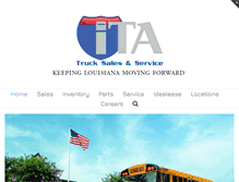 Tablet Screenshot of ita-trucks.com